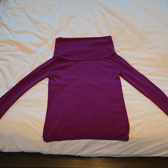 MM Lafleur Dae Top Silk Jersey in Purple Jasper - Picture 3 of 7